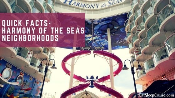 Harmony of the Seas Neighborhoods
