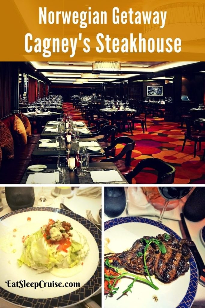 Why You Need to Book Cagney's Steakhouse on Norwegian Getaway