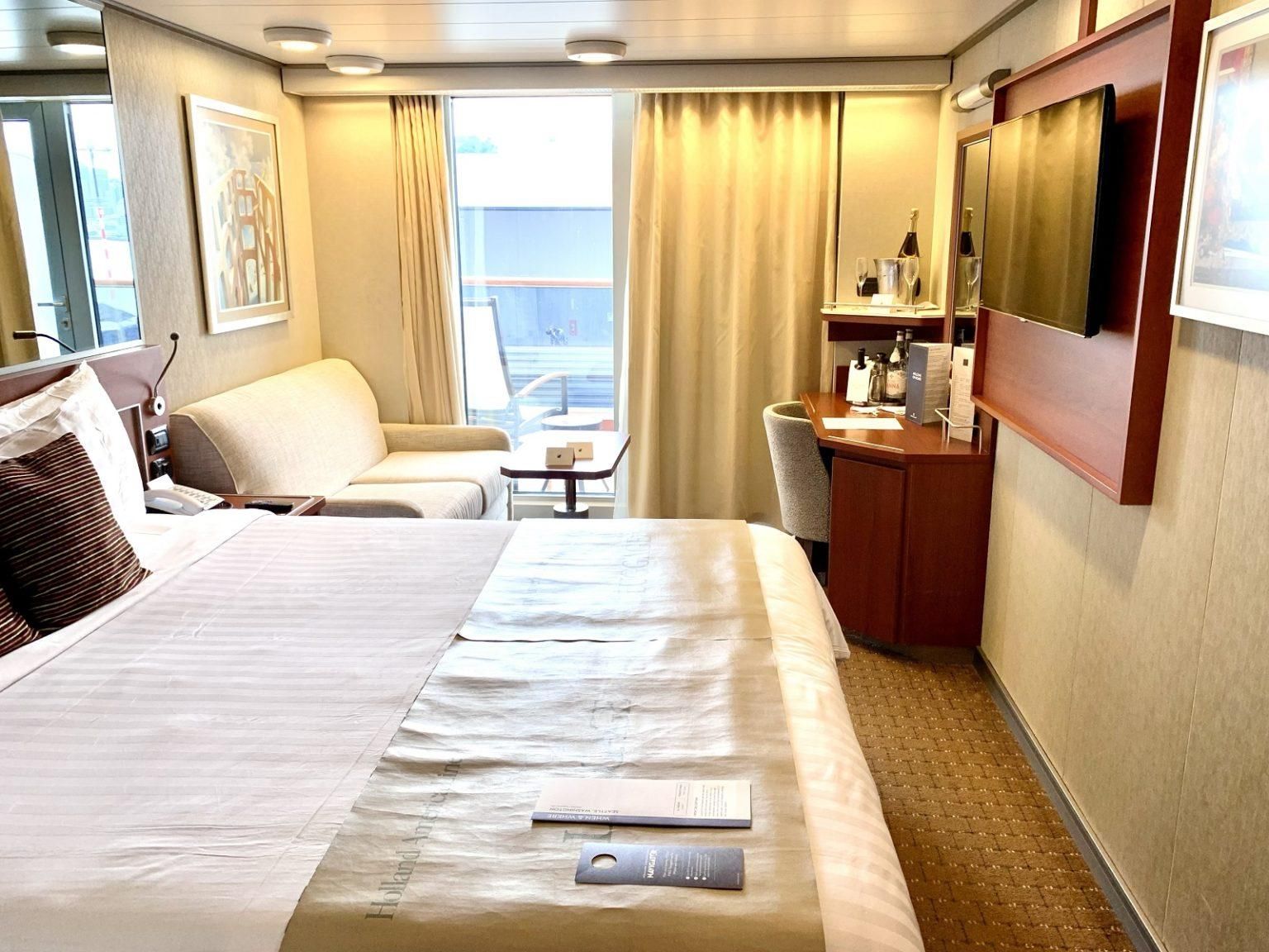 Holland America Line S Nieuw Amsterdam Verandah Stateroom Review