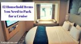 12 Household Items You Need to Pack for a Cruise