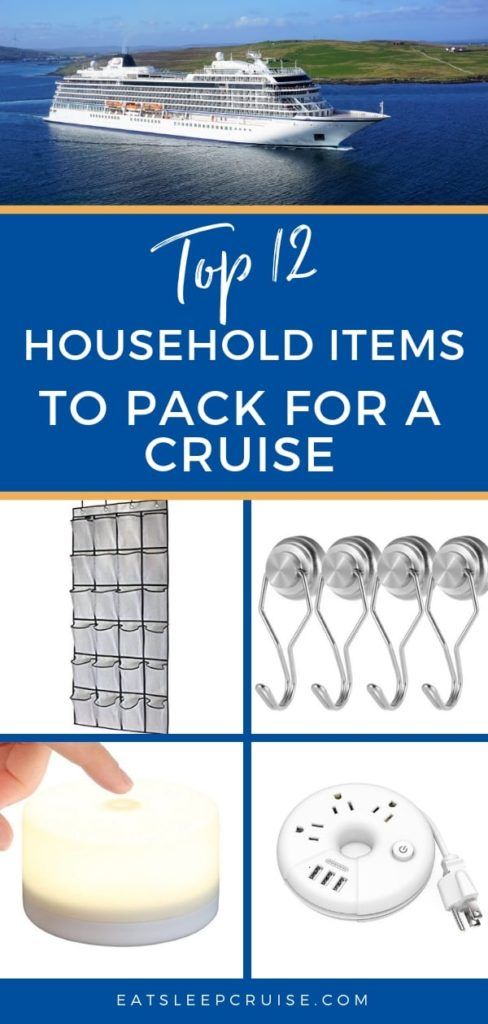 12 Household Items to Pack for a Cruise