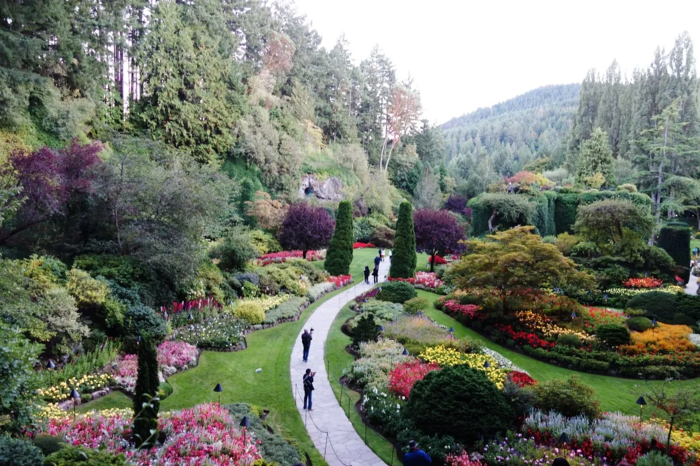 Butchart Gardens in Victoria, BC Visitor Travel Guide & Trip Planner