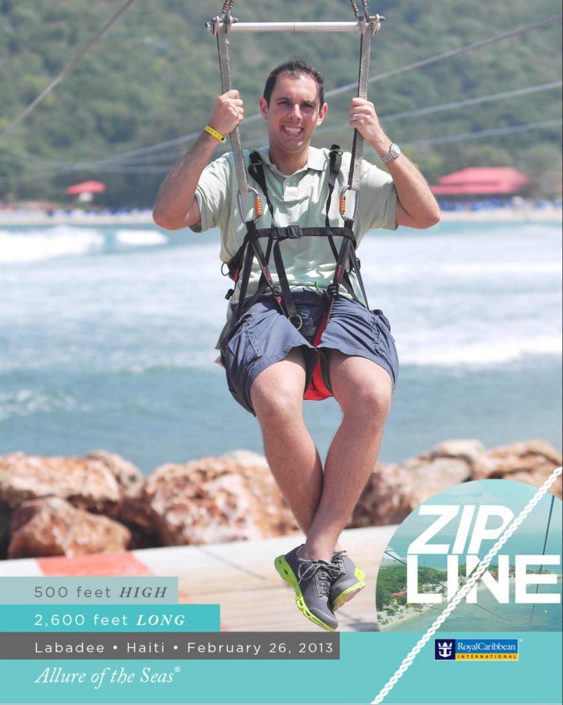 Labadee zip line