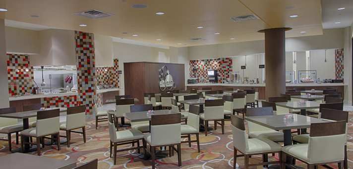 Breakfast Dining Area Embassy Suites Elizabeth NJ Review