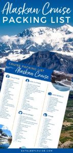 Alaska Cruise Packing Guide