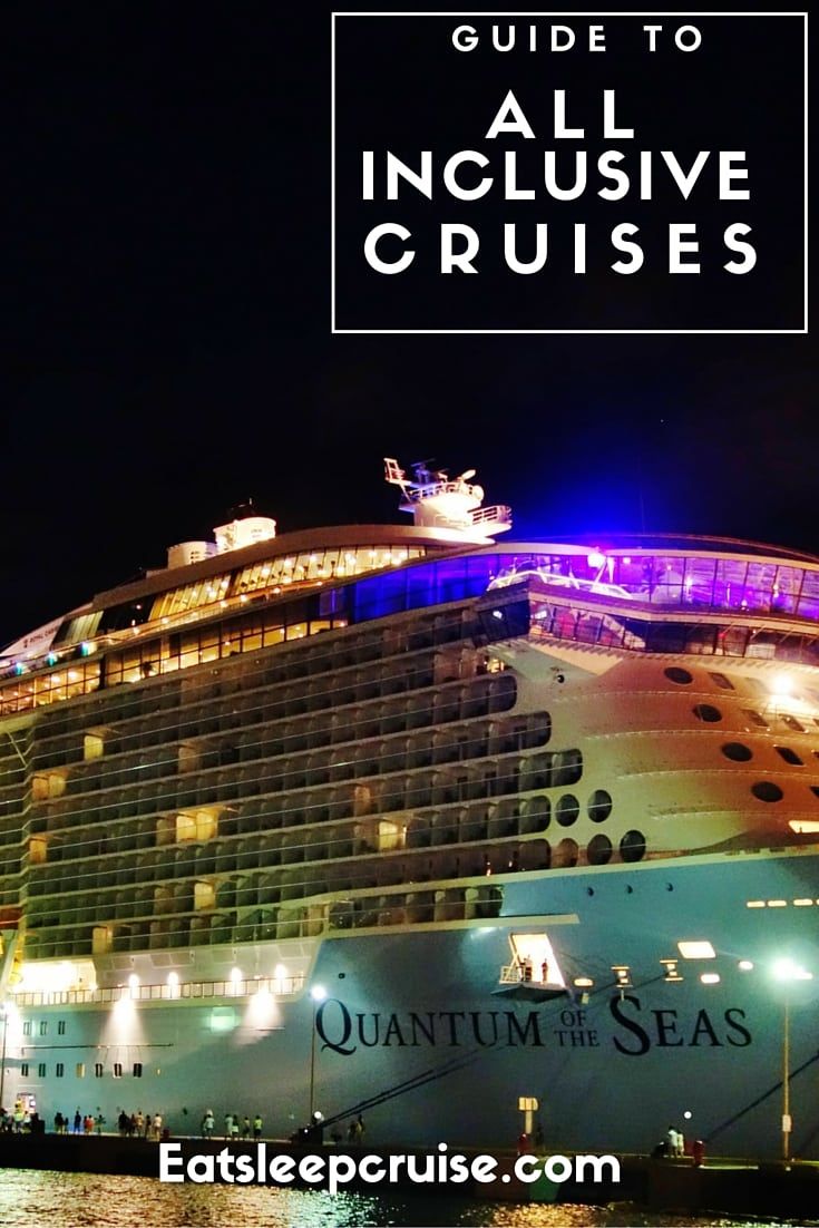 Guide to All Inclusive Cruises