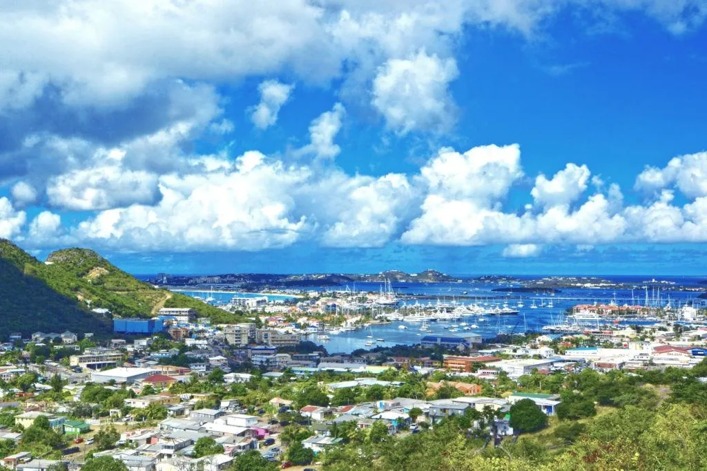 Harold Jack look out point, located on Cole Bay Hill and about a 10 minute drive from the cruise terminal, is another popular spot to catch great views of Simpson Bay. Wherever you chose to visit on your island tour, these amazing views of St. Maarten will definitely make your list of the Best Things to Do in St. Maarten on a Cruise.