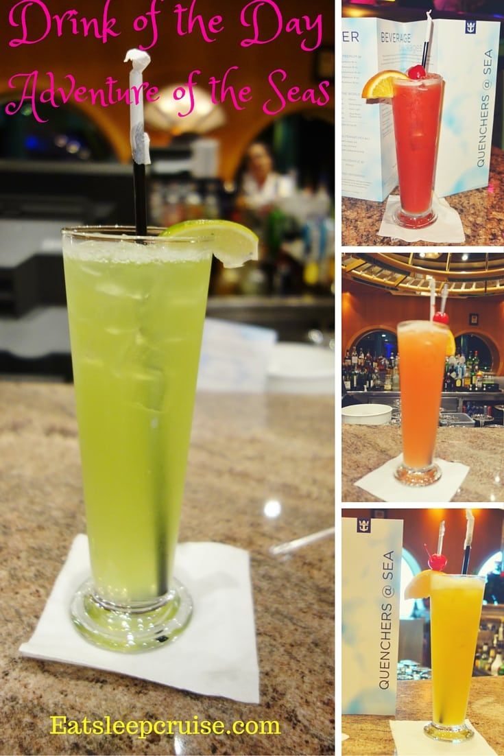 Drink of the Day on Adventure of the Seas