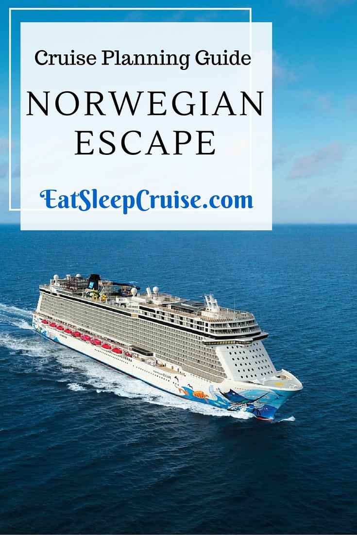 norwegian escape cruise itinerary