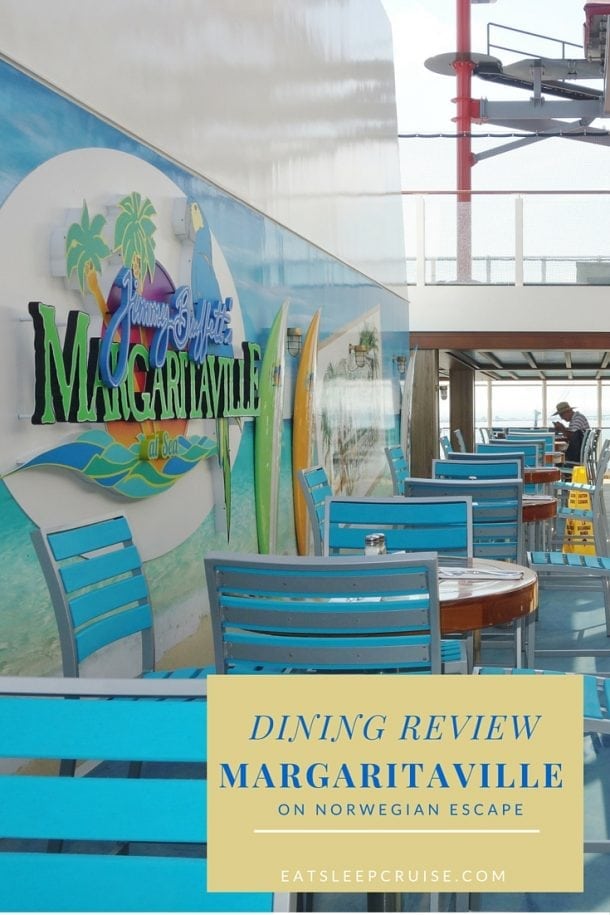 Margaritaville at Sea Restaurant Photo Review