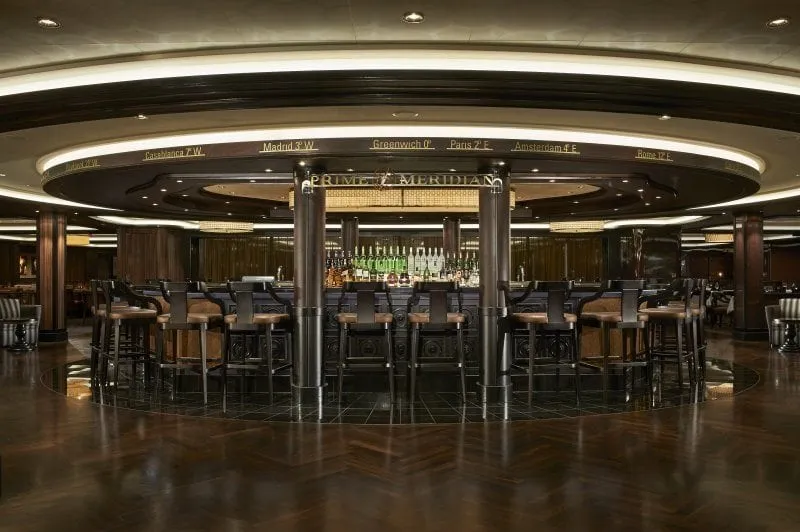 Norwegian Escape Prime Meridan Bar