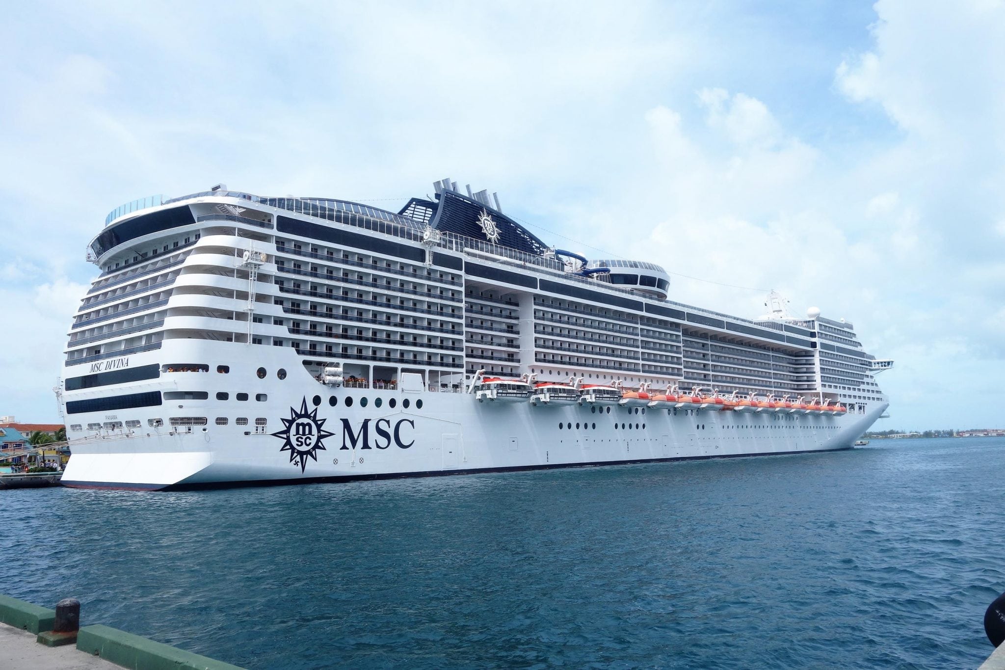 msc cruise divina app