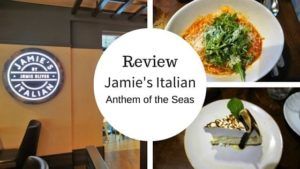 Jamie's Italian on Anthem of the Seas