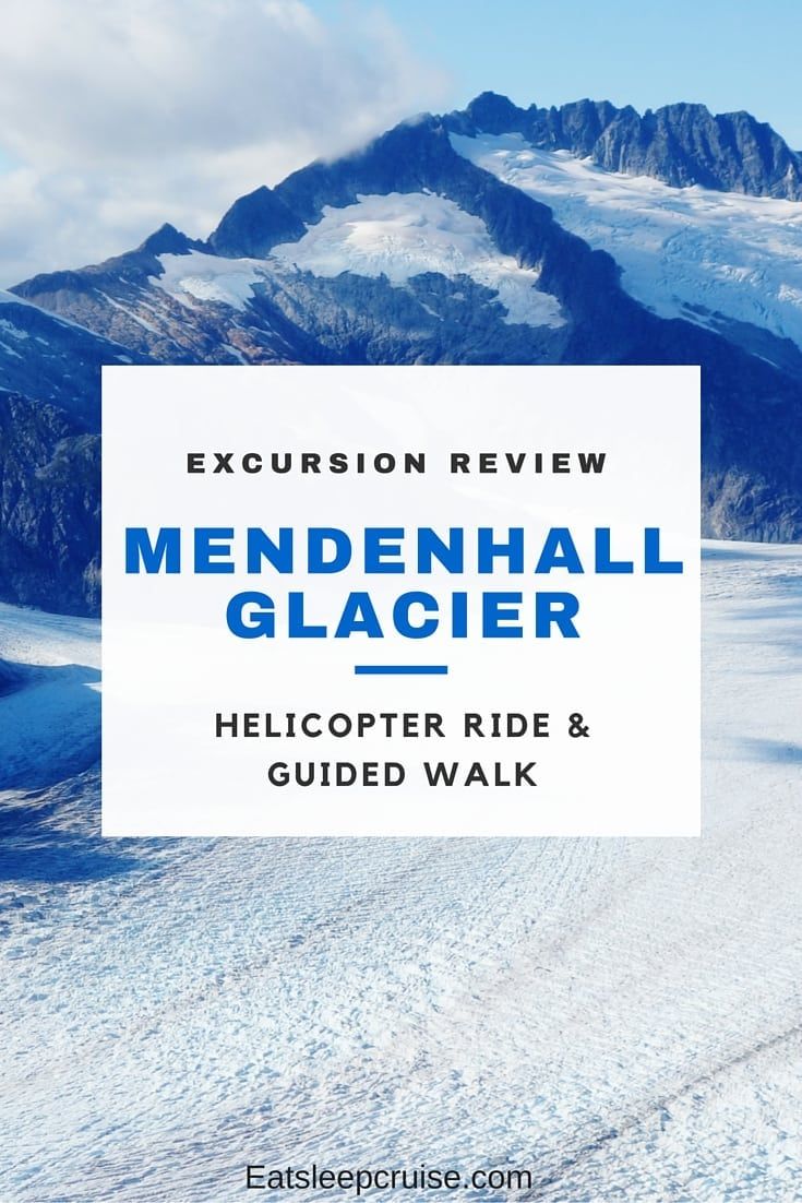 Mendenhall Glacier Helicopter & Guided Walk