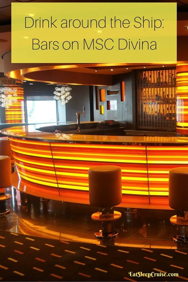 Drink around the Ship_ Bars on MSC Divina