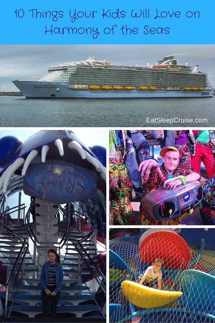 10 Things Your Kids Will Love on Harmony of the Seas