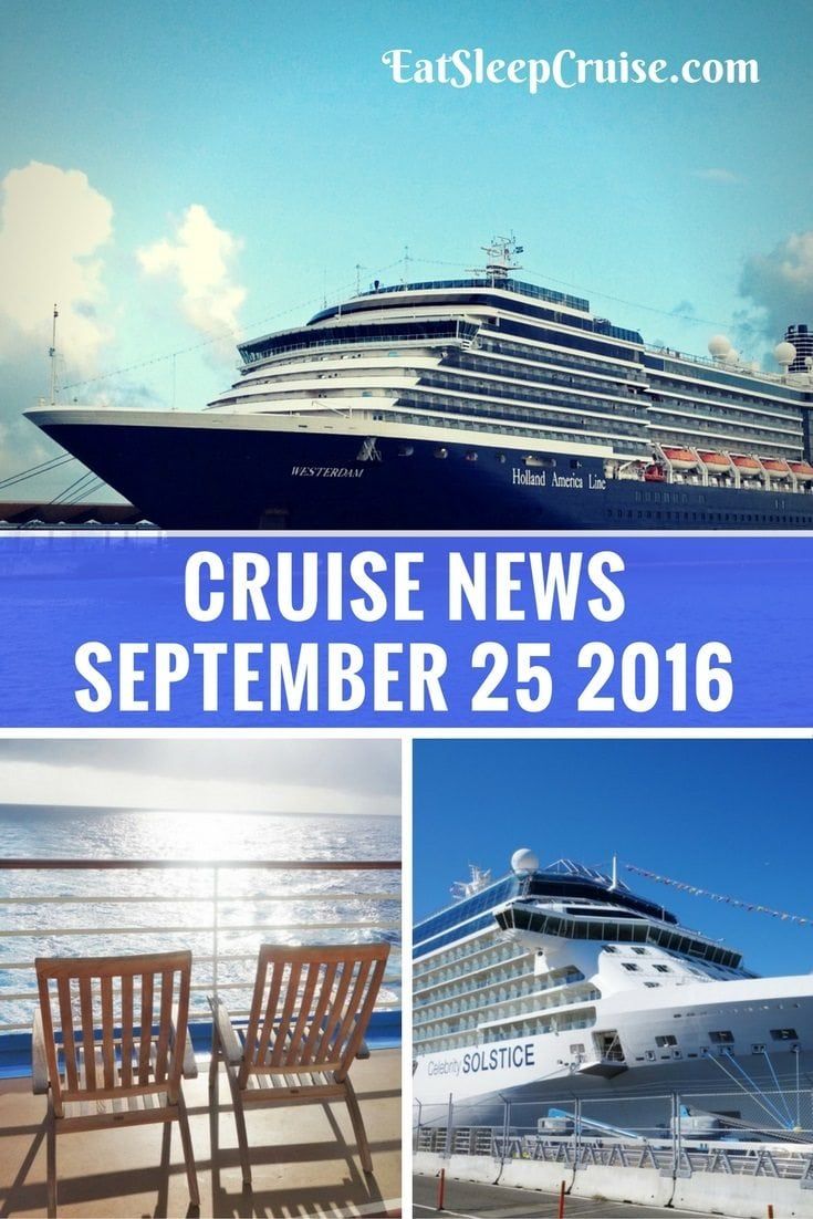 Cruise News September 25 2016