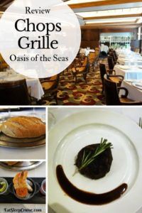 Oasis of the Seas Chops Grille