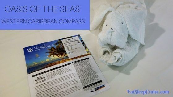 Oasis of the Seas Compass Western Caribbean