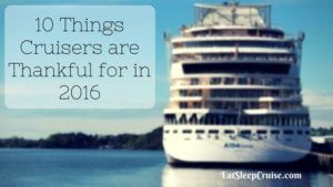 Cruisers Give Thanks 2016 Edition