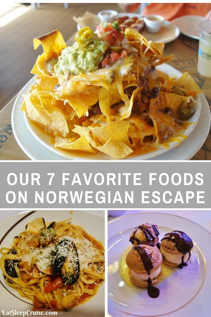 Our 7 Favorite Foods on Norwegian Escape