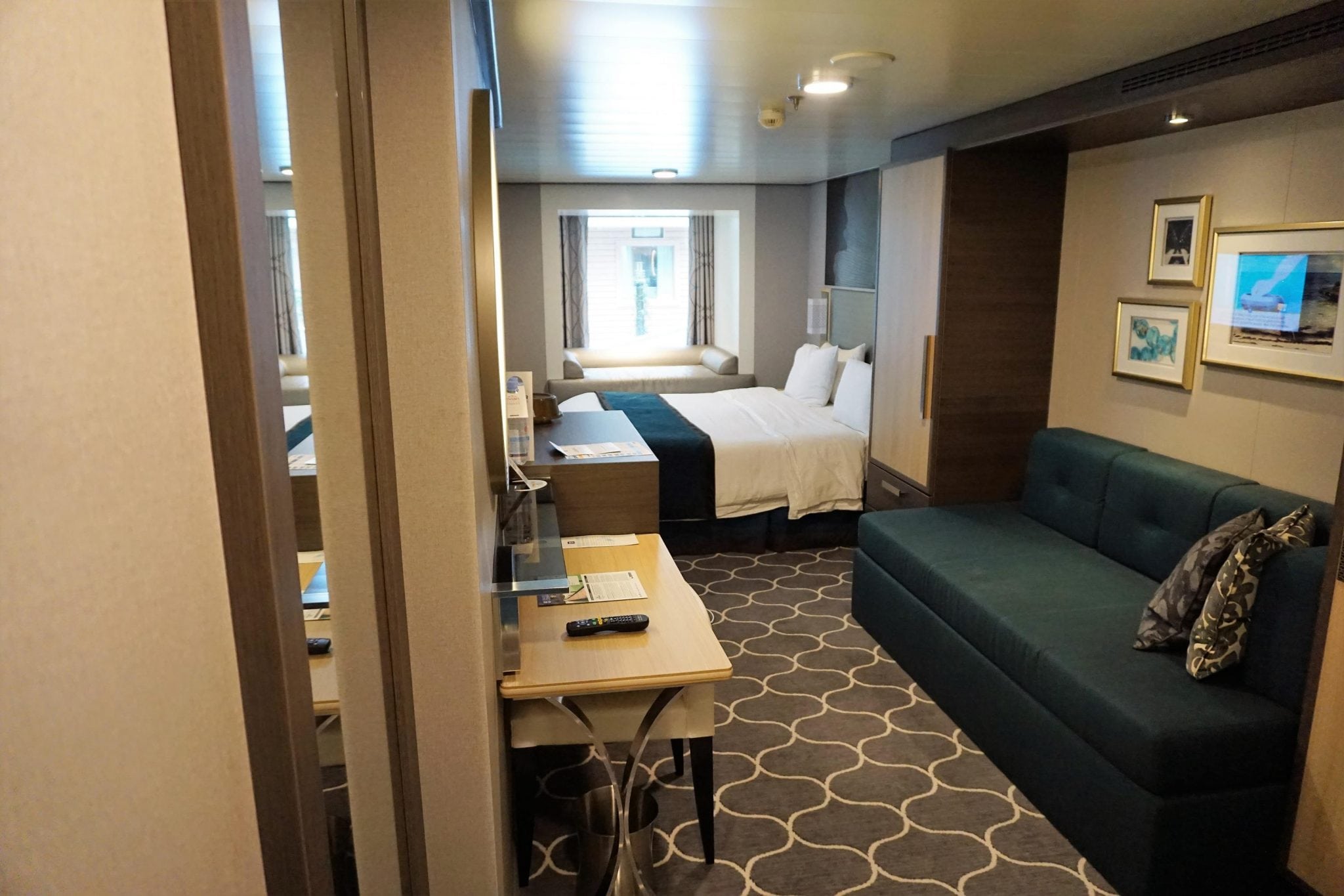 Photo Tour - Central Park View Stateroom on Harmony of the ...