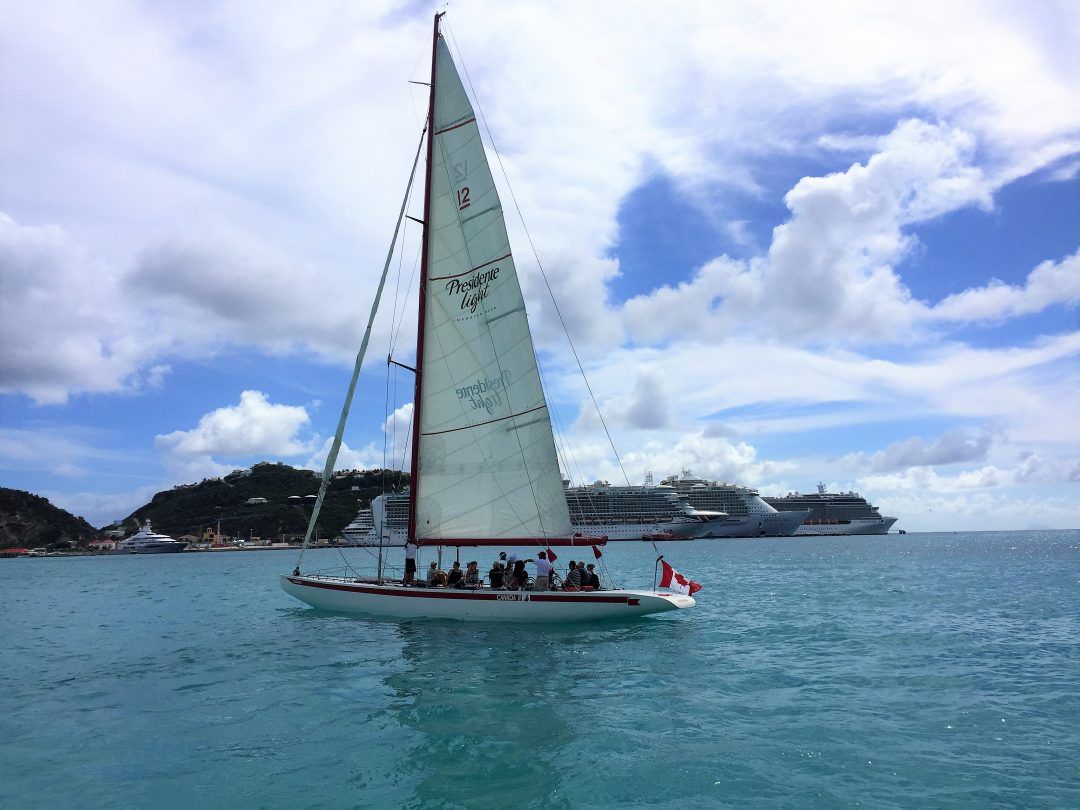 st. maarten america's cup sailboat racing