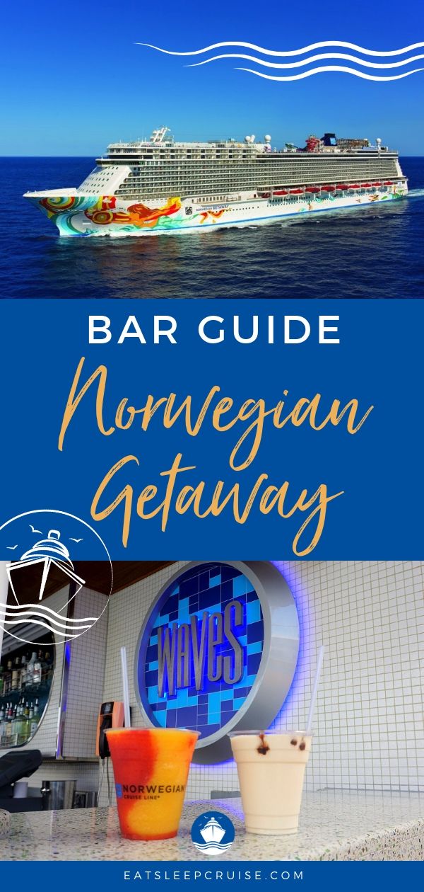 Bar Guide Norwegian Getaway