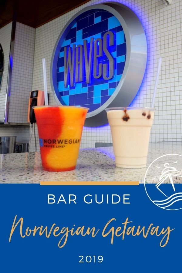 Norwegian Getaway Bar Guide