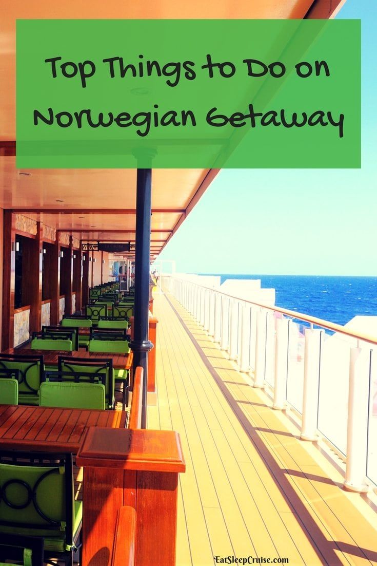 Top Things to Do on Norwegian Getaway