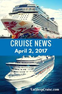 Crusie News April 2, 2017