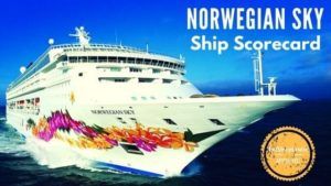 Norwegian Sky Ship Scorecard
