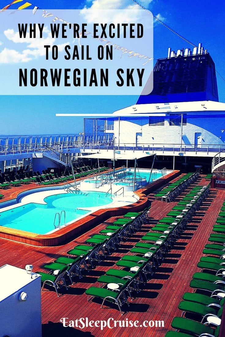 Excited to Sail on Norwegian Sky