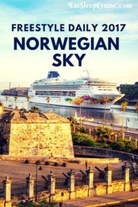 Norwegian Sky Freestyle Daily 2017