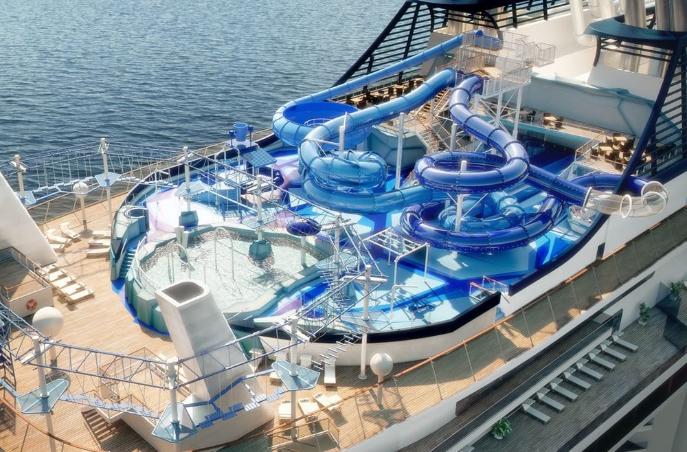 msc cruise ship pool