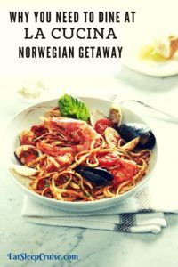 La Cucina on Norwegian Getaway
