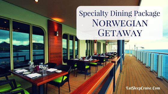 Norwegian Getaway Dining Package