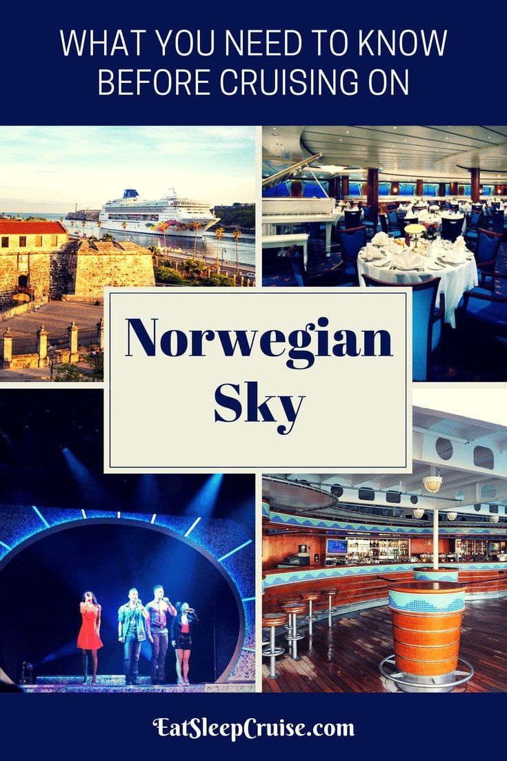 What You Need to Know Before Cruising on Norwegian Sky