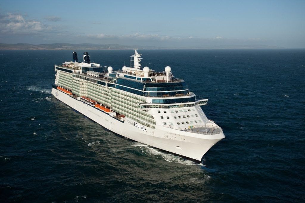 Celebrity Equinox Aerial, Ship Exterior, Eq - Eatsleepcruise.com