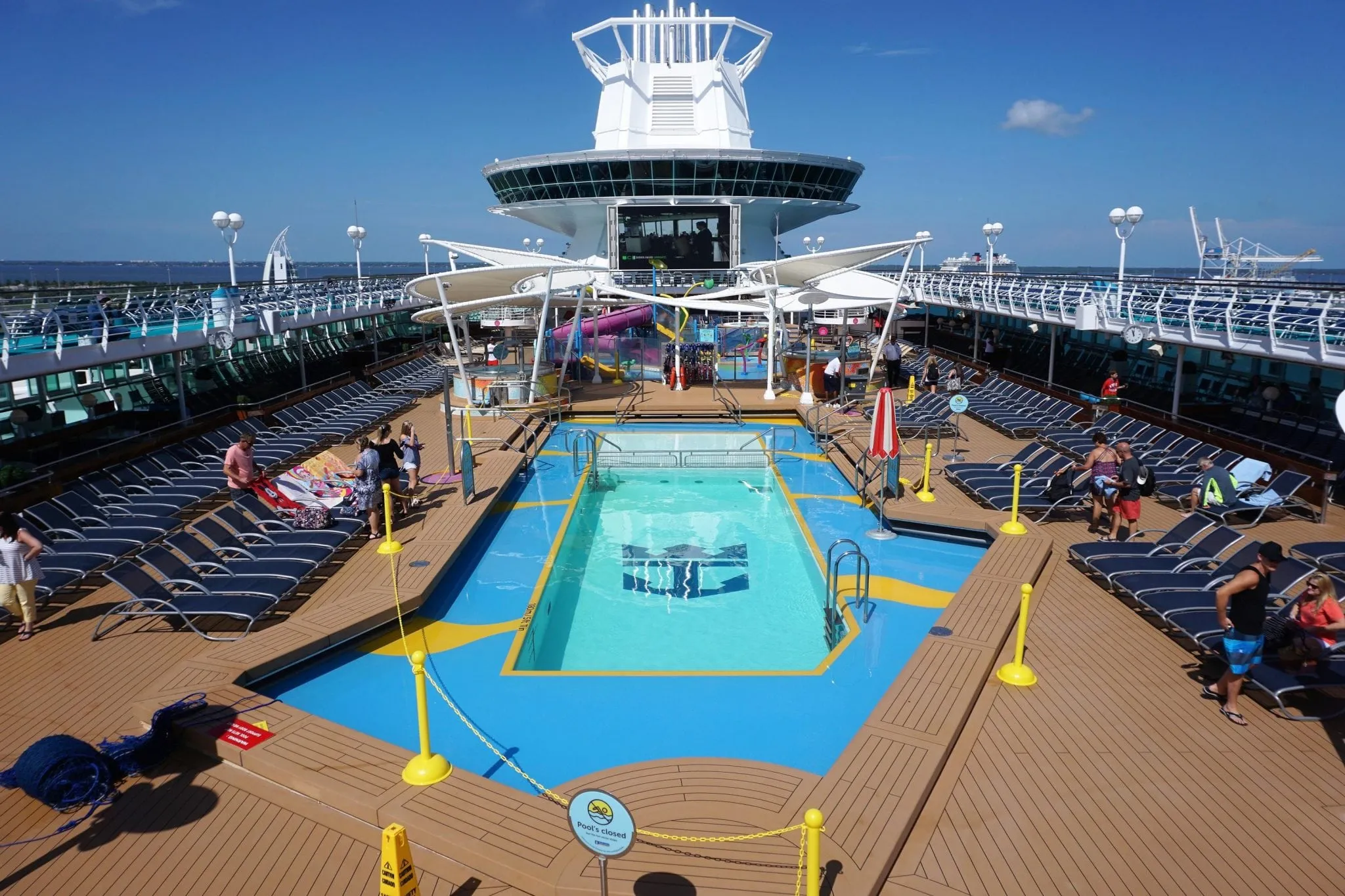 Pool on Majesty of the Seas