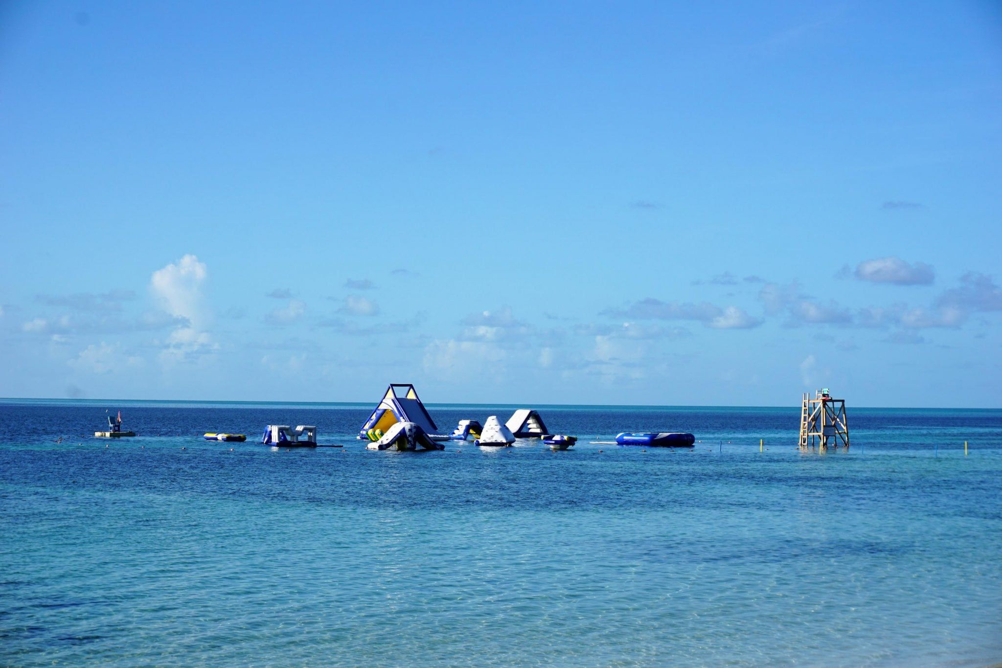 Aqua Park on CocoCay, Bahamas