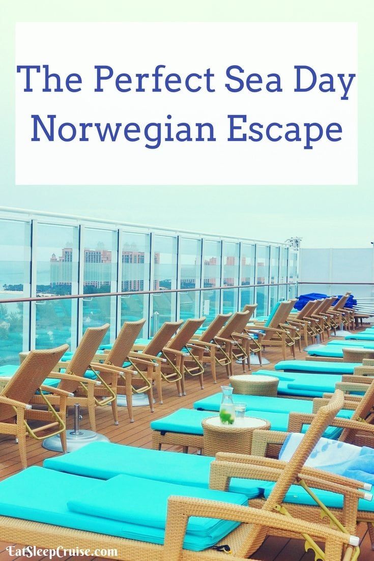 The Perfect Sea Day on Norwegian Escape