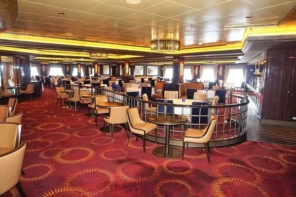 Inside Cagney's Steakhouse on Norwegian Epic