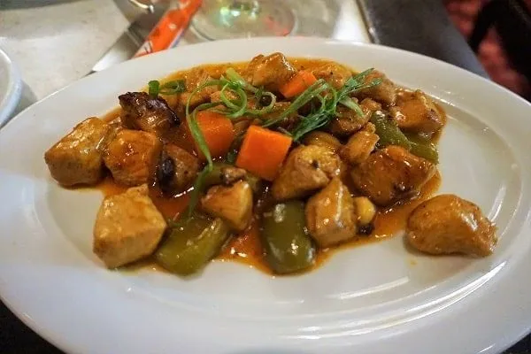 Dinner at Shanghai on Norwegian Epic
