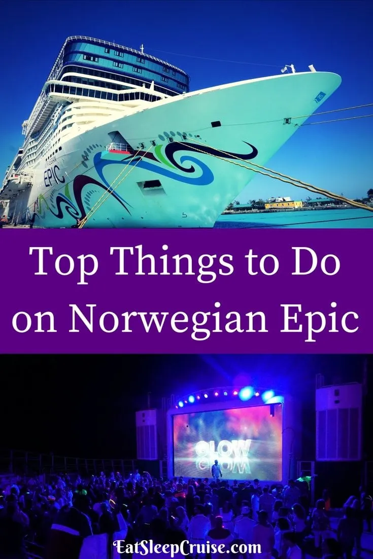 Top Things to Do on Norwegian Epic