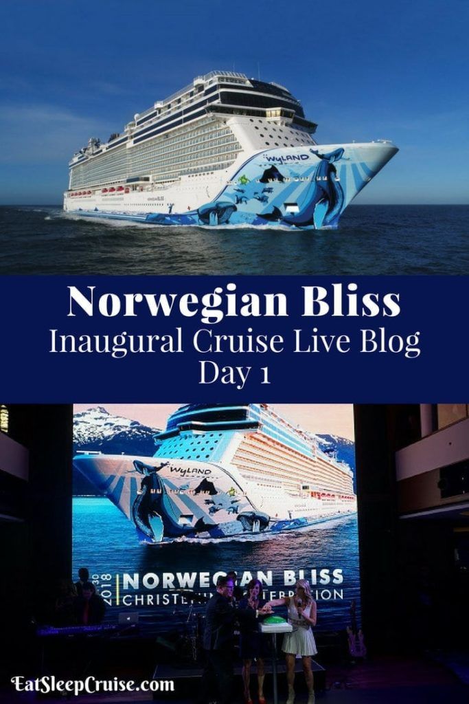 Norwegian Bliss Live Blog Day 1