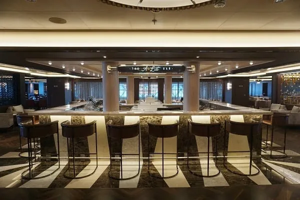 A-List Bar on Norwegian Bliss