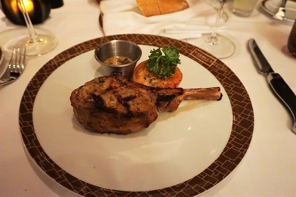Norwegian Bliss Cagneys Veal Chop