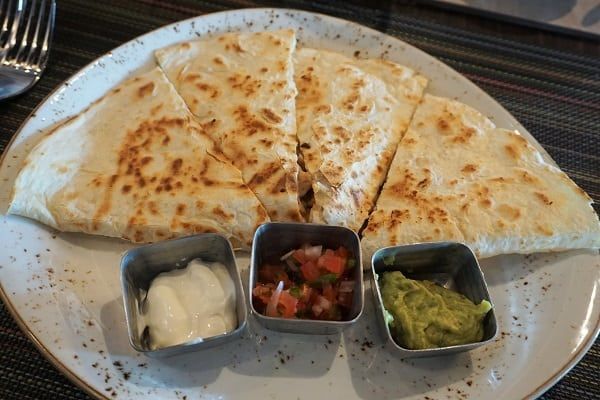 Chicken at Los Lobos on Norwegian Bliss