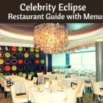 Celebrity Eclipse Restaurant Guide with menus